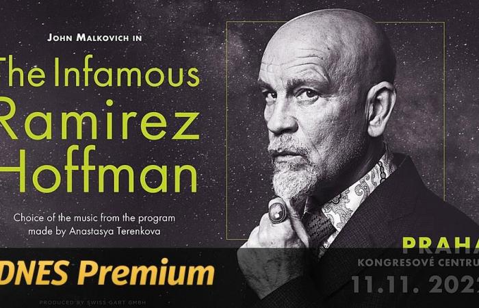 John Malkovich returns to Prague! Priority purchase of tickets for the world premiere