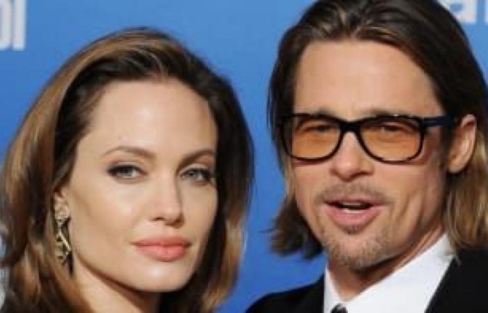 Angelina Jolie shocked with a silicone chest. The bust looks gigantic