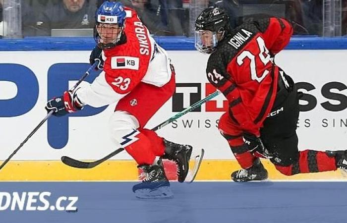 Eight minutes of horror decided. Hockey juniors lost to Canada 0:6 at the WC