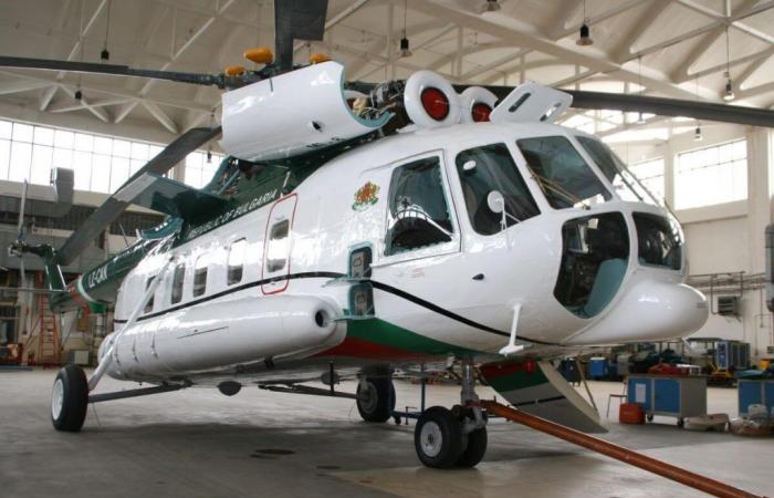 LOM PRAHA handed over an upgraded helicopter to the Government Air Force of Bulgaria