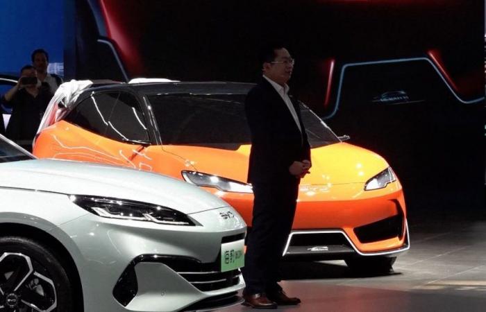 Auto show in Beijing: Hundreds of new electric cars