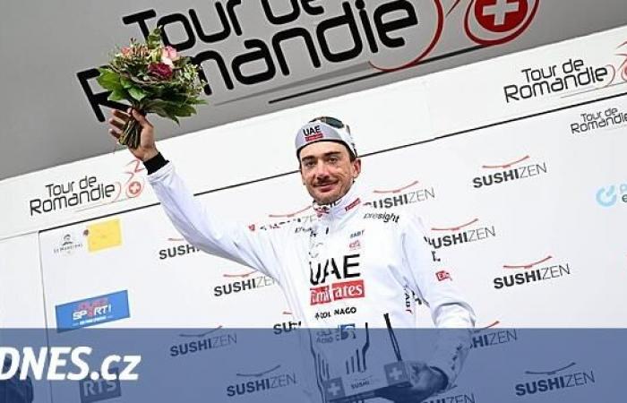 Ayuso is the new leader of the Tour of Romandie race, McNulty dominated the time trial