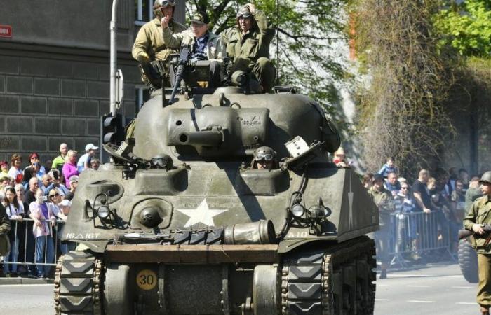 Today in Prague, a convoy of historic vehicles will commemorate the end of the Second World War