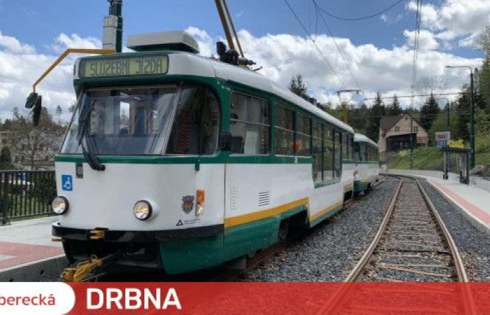 Trams are returning to the track to Jablonec, the journey will be two minutes faster | Transport | News | Liberec Gossip