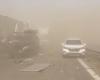 Slovakia was hit by a sandstorm. There were several accidents on the highway to the Czech Republic