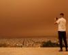 Like on Mars. Dust from the Sahara turned the sky above Athens orange