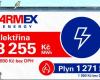 Prices that haven’t been here for a long time: ARMEX ENERGY offers electricity for CZK 3,255 including VAT