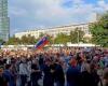 A protest against Fico’s government took place again in Bratislava