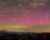 The aurora borealis and a new comet were seen over the Czech Republic