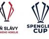 The new Hockey Hall of Fame logo? Fans are struck by the similarity with the Spengler Cup emblem