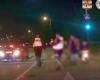 VIDEO: He watched the patrol’s intervention and ran a red light. He nearly hit a group of walkers