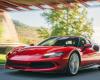 The modern Ferrari showed its maximum speed in normal traffic, even 350 km/h did not mean the end