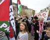 Protests during Eurovision: Greta and 5,000 pro-Palestinian protesters took to the streets of Sweden