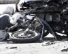 Seven people were injured in an accident involving two cars and a motorbike in the Pilsen region