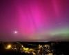 A heavenly show that took your breath away. The aurora borealis also stunned Olomouc
