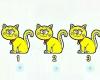 Perception quiz just for fun: Which of the three cats is different? Find her! The best will reveal it within 5 seconds