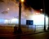 In Brno, three stalls burned down under the main railway station, four people had to go to hospital